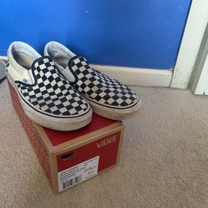 Checkered Vans